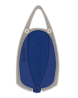 Badge CDVI Bleu