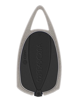 copie badge immeuble cdvi noir